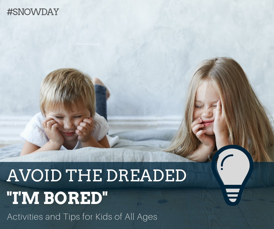 avoid the dreaded "I'm bored" graphic